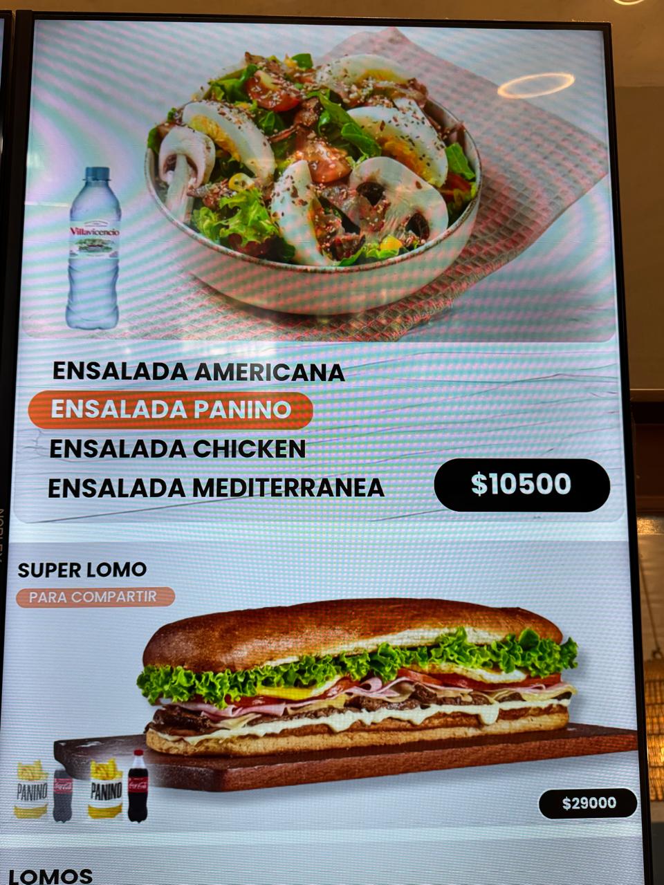 variedad de ENSALADAS!