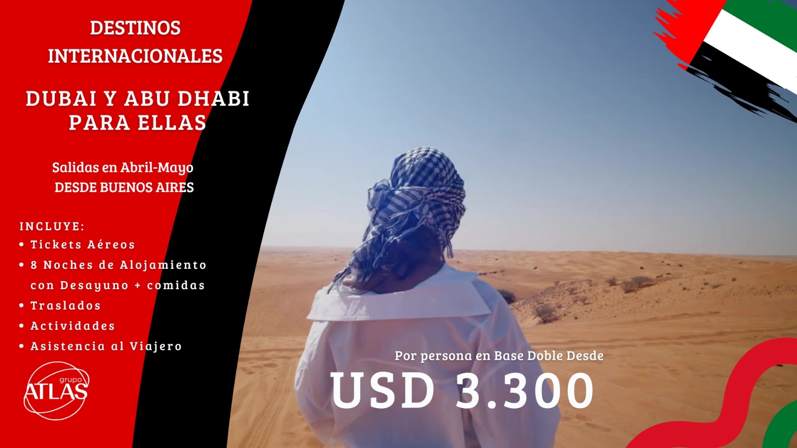 DESTINOS INTERNACIONALES: DUBAI Y ABU DHABI PARA ELLAS 